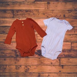 5 for $25🔥Carter's/ Cat & Jack Bundle of‎ 2 Bodysuits Baby Girl Size 3-6 Months